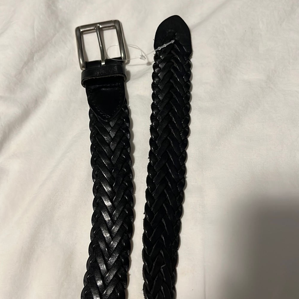 Leather belt, 40.5” long